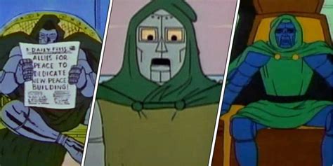 The First 10 Animated Appearances Of Doctor Doom In Chronological