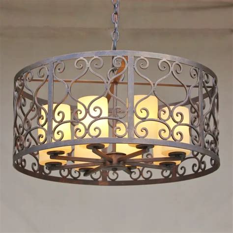 2376 8 Spanish Colonial Chandelier Colonial Chandelier Spanish