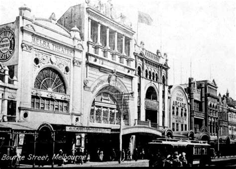 Melba Theatre South Side Bourke Street Mall Built 1910 Reopened