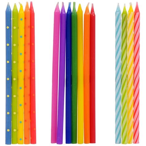 View Tall Birthday Candles 14 Ct Packs