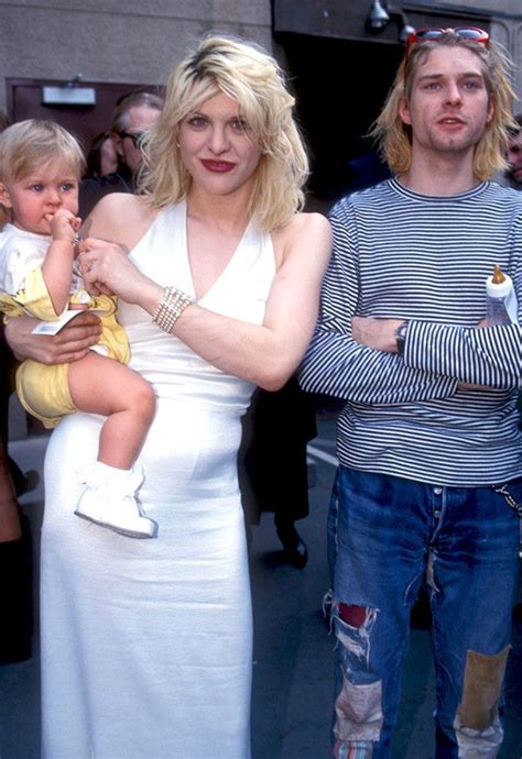 Courtney Love And Frances Bean Cobain Reunite And Hug At Kurt Cobain