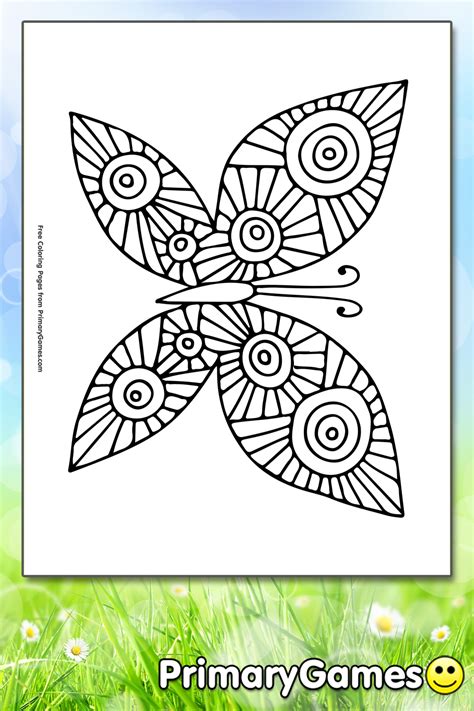 More free spring printables we hope you liked our free printable spring coloring pages! Butterfly Coloring Page | Printable Spring Coloring eBook ...