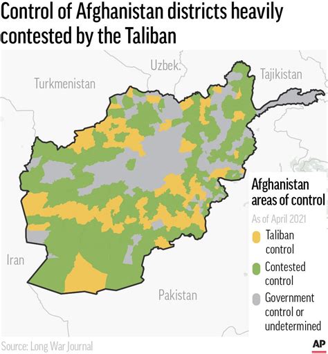 Taliban Afghanistan Karte 2021 Taliban Control In Afghanistan