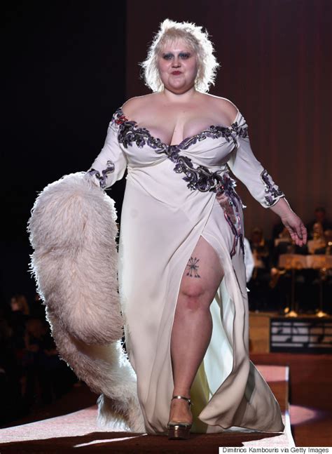 Beth Ditto Takes A Step For Plus Size Models As She Closes New York Fashion Week At Marc Jacobs Show