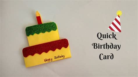 Aggregate 122 Handmade Birthday Cake Cards Latest Vn