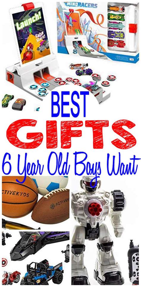 You'll find easy ideas for six year old: BEST Gifts 6 Year Old Boys Will Love | 6 year old boy, 5 year old boys bedroom, Birthday gifts ...