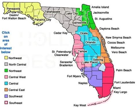 Florida Counties Map 590×465 Florida County Map Gulf Coast