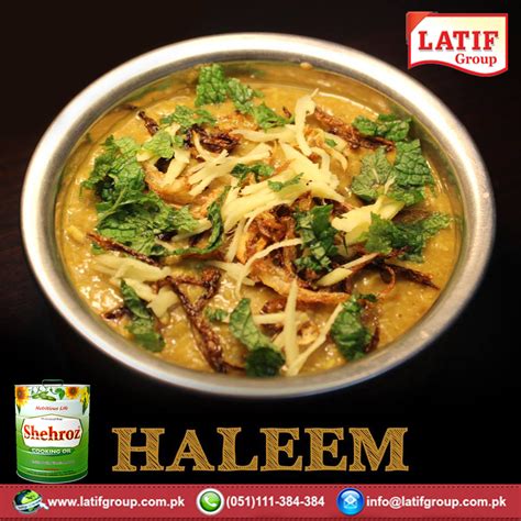 Latif Group Chicken Haleem Recipe