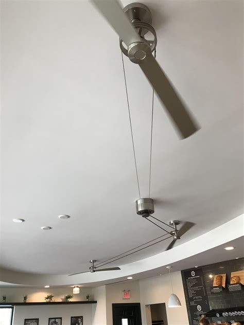 Belt Driven Steampunk Ceiling Fan Lalocositas