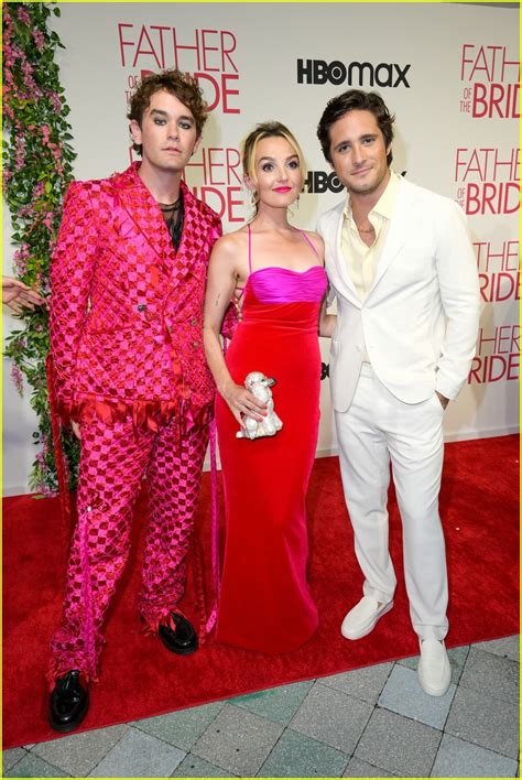 Diego Boneta Adria Arjona And More Attend The Father Of The Bride 2022 Premiere In Miami