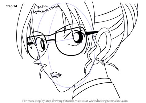 Learn How To Draw Eri Kisaki From Detective Conan Detective Conan