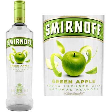 Smirnoff Green Apple Vodka 750ml Nationwide Liquor