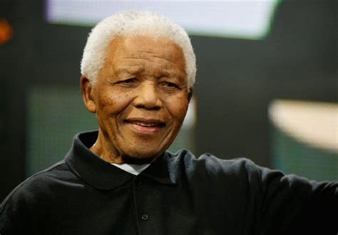 Nelson Mandela Ancien Président De L Afrique Du Sud Aouaga Photos