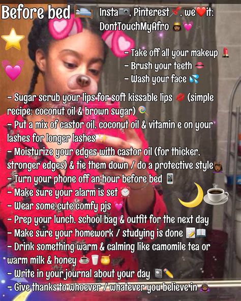 Pinterest Donttouchmyafro Baddie Tips Glow Up Tips Skin Care Tips