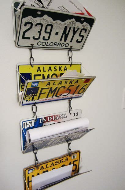 Have Any License Plates Laying Around Check Out These Great Ways To