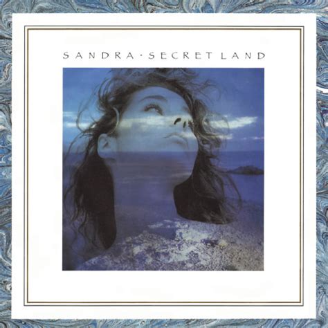 Sandra Into A Secret Land Album Cover Sticker