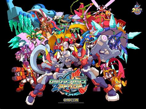 Hd Wallpaper Capcom Game Cover Mega Man Mega Man Zx Advent Video