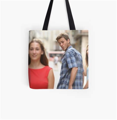 Guy Looking Back Meme Tote Bag For Sale By Bebito Redbubble