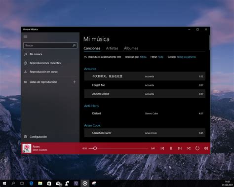 Groove Music App On Windows 10 Gets New Blurry Effect In Latest Update