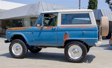 Blue Patina A Modern Take On A Classic Bronco From Asc
