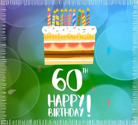 Happy 60th Birthday To You Free Milestones Ecards Greeting Cards