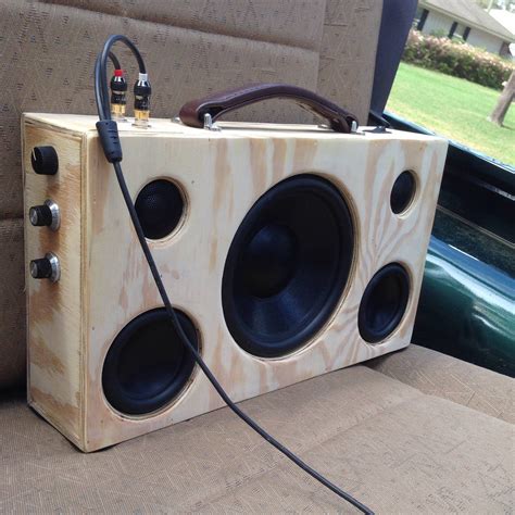 My Latest Portable Speaker 8 Sub 2 4 Mids And 2 Tweeters Only 8lbs