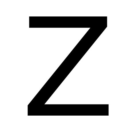 Black Letter Z Logo