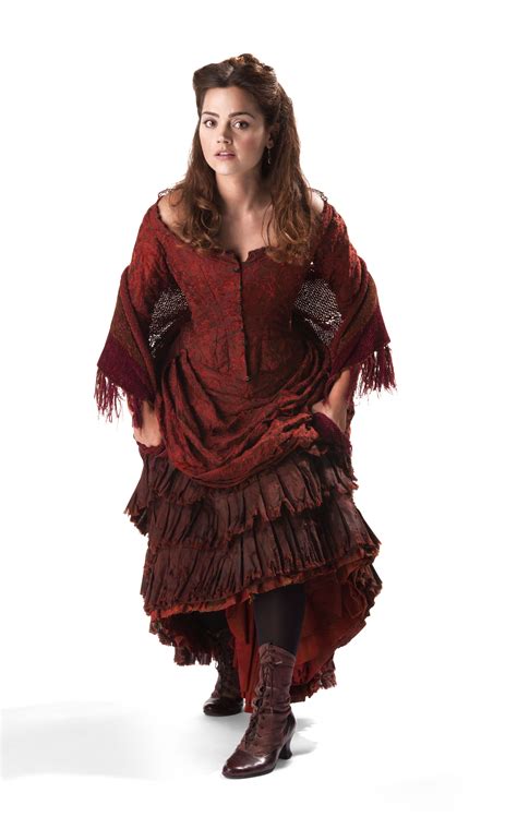 Clara Red Barmaid Dress High Res Clara Oswald Clothes Doctor Who