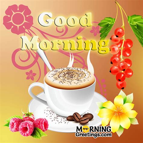 Send good morning greetings to your friends and family via facebook, whatsapp, twitter etc. 10 Fresh Good Morning For Coffee Lovers - Morning ...