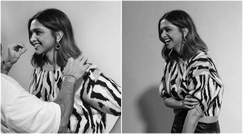 Deepika Padukones Monochrome Pics Capture ‘before And After Fans Say ‘that Smile Has My Heart