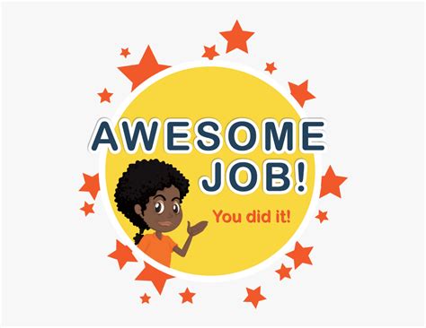 You Did An Awesome Job Free Transparent Clipart Clipartkey