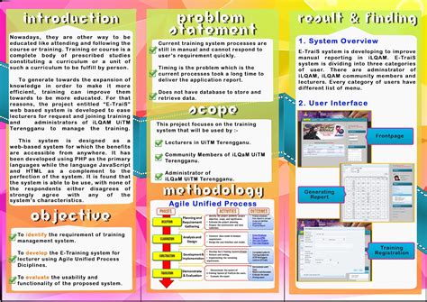 Final year project proposal sample format. fakhrulfbi.my: Poster + Pamphlet + CD Label + Banner ...