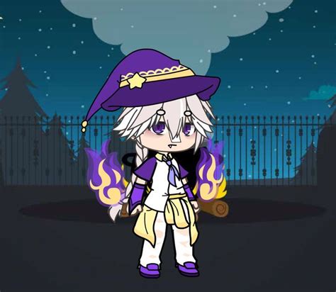 Gacha Life Halloween Witch Outfit Idea Male Halloween Outfits