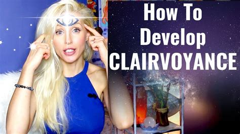 How To Develop Clairvoyance Psychic Senses Thirdeyethusday Youtube