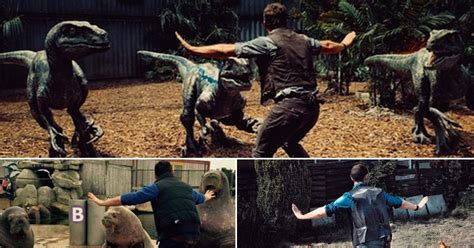 Jurassic World Zoo Workers Recreate Hit Movies Velociraptor Taming