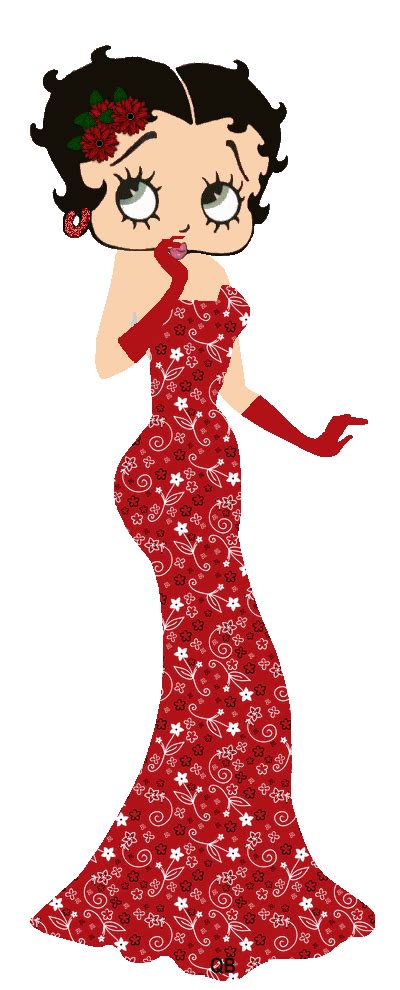 Betty Boop Red Dress
