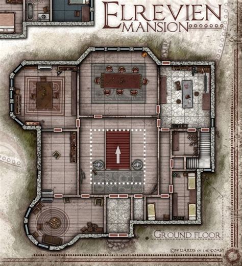 35 Dnd 5e Mansion Map Maps Database Source