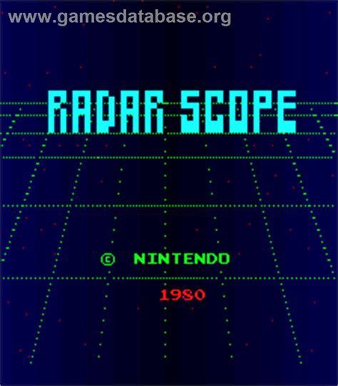 Radar Scope Arcade Games Database