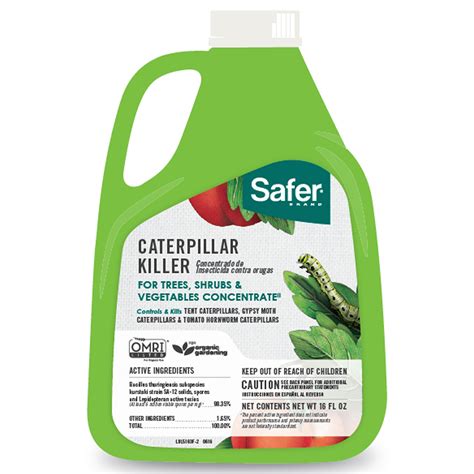 Safer Brand 5163 Caterpillar Killer Ii Concentrate 16 Oz