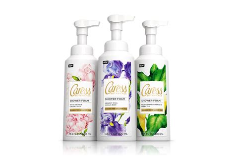 Caress Botanicals Why Brand Design Branding Design Shower Foam