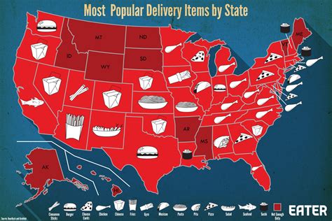 What is the most popular fast food restaurant in the world. What America Orders for Delivery - Eater