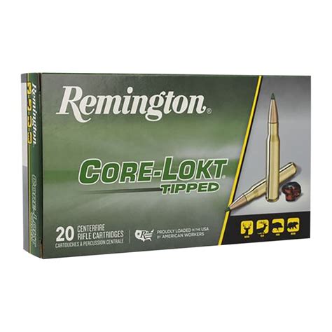 Remington Core Lokt Ammo 243 Winchester 100gr Pointed Sp