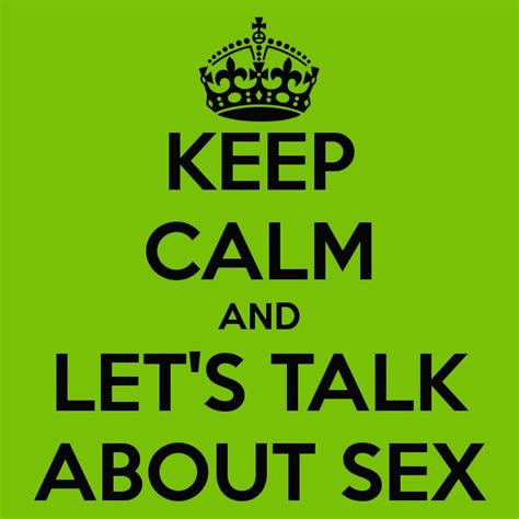 Lets Talk About Sex