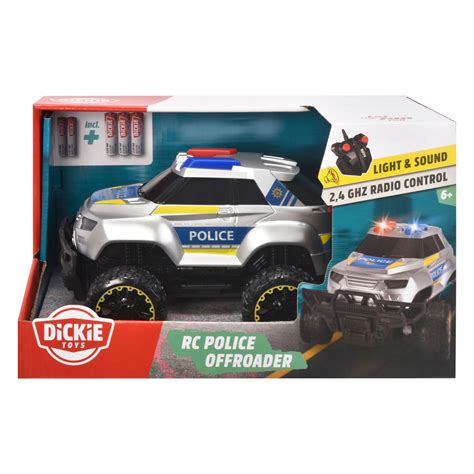 Dickie Rc Politie Offroader Rtr Bestuurbare Auto Thimble Toys