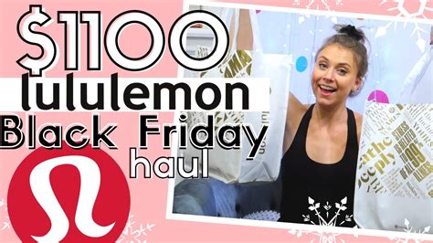 HUGE LULULEMON Black Friday Haul! || by a Lululemon Educator - YouTube
