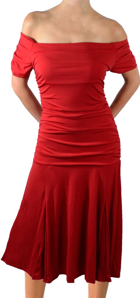 Dr Funfash Plus Size Women Red Cocktail Cruise Dress Made In Usa Large
