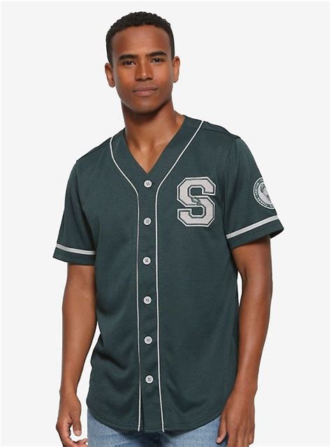 Harry Potter Slytherin Baseball Jersey Boxlunch Exclusive Boxlunch