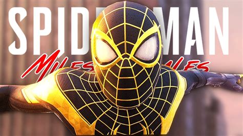 Unlocking Gold Spiderman Suit In Spider Man Miles Morales Ps5 Youtube