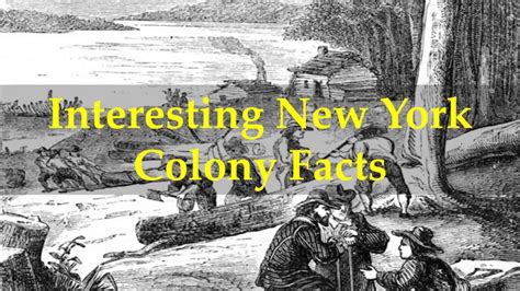 Interesting New York Colony Facts Youtube