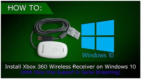 Install Xbox 360 Wireless Receiver On Windows 10 With Xbox One Support